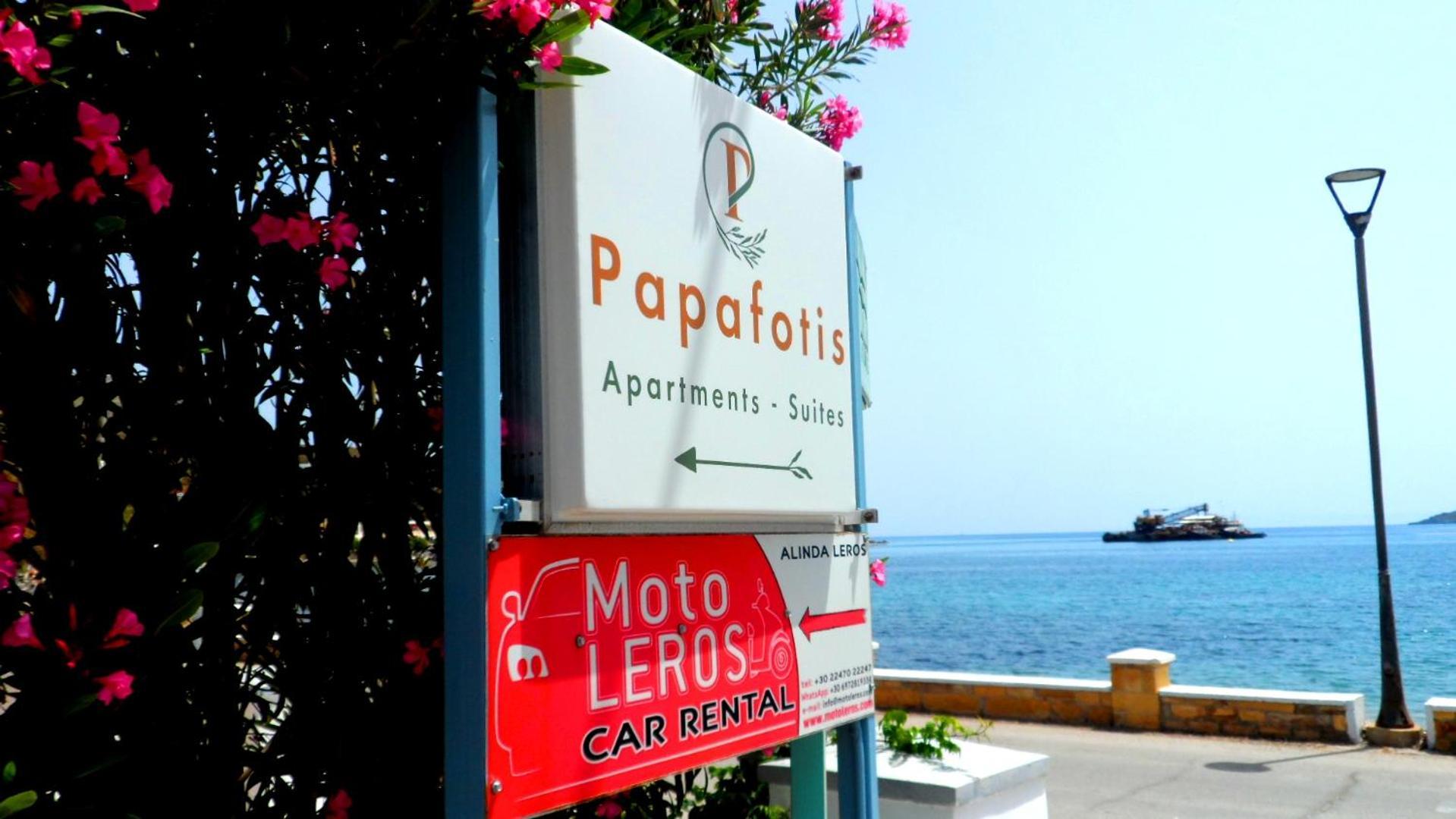 Papafotis Apartments & Suites Alinda  Eksteriør billede